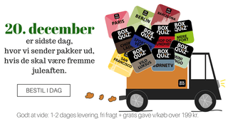 20. december er sidste chance for at få julepakkerne frem til tiden - Puslespilsbutikken i ❤️ af Helsingør
