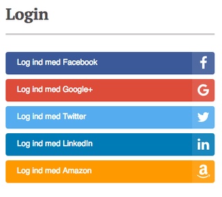 Log ind på BOX QUIZ med Facebook og andre sociale medier - Puslespilsbutikken i ❤️ af Helsingør