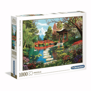 Clementoni 1000-Teile-Puzzle - Fuji Garden 