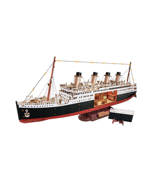 1912 · Eternal Atlantic Voyager 433 Pieces 3D Puzzle Ship with Lights from Robotime
