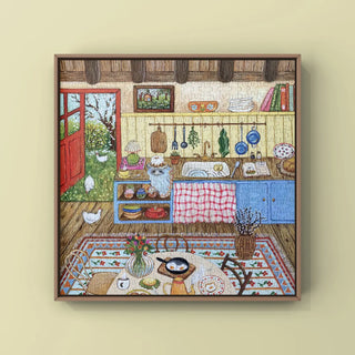 Cottage Kitchen - 500 brikker puslespil fra WEVE