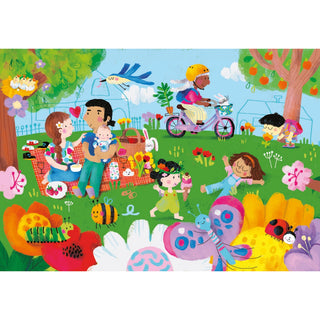 The 4 Seasons - puzzle book for children +2 years | 52 pieces from Vilac