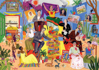 Dinner with Frida 1000-piece jigsaw puzzle from Thames & Hudson