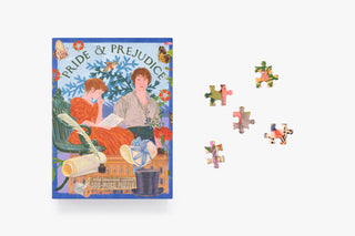 Pride & Prejudice Opening Lines 500-piece Jigsaw Puzzle | Jane Austen