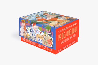Pride & Prejudice Opening Lines 500-piece Jigsaw Puzzle | Jane Austen