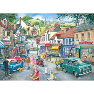 At The Shops 1000 piece puzzle from House of Puzzles 