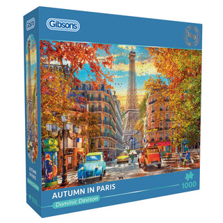 Autumn in Paris 1000 brikker puslespil fra Gibson