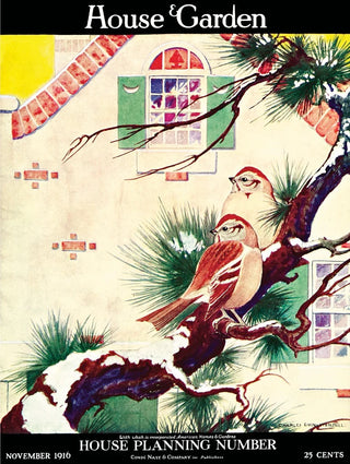 Backyard Sparrow 500 brikker puslespil New York Puzzle Company