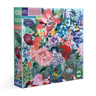 Spring Bouquet 1000 piece puzzle from eeBoo 