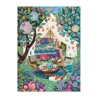 Blooming Escape 1000 brikker puslespil fra Galison