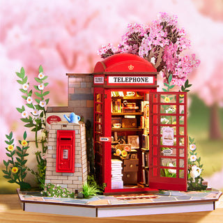 Blossom Book Booth 3D Puzzle 116 pieces from Robotime