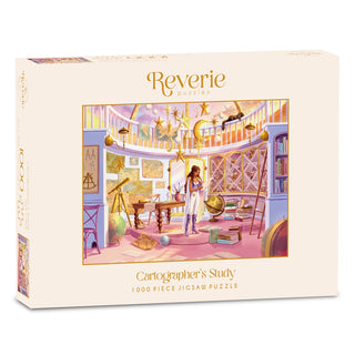 Cartographer's Study 1000 piece luxury puzzle from Reverie