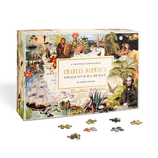 Charles Darwin's Voyage On H.M.S. Beagle Puzzle mit 1000 Teilen