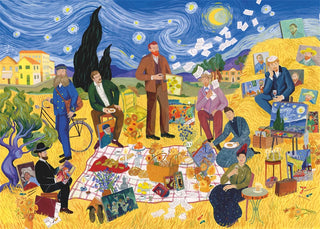 Dinner with van Gogh Puzzle mit 1000 Teilen von Thames & Hudson