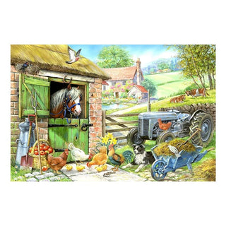 Down on the Farm puslespil 250 XL brikker fra House of Puzzles
