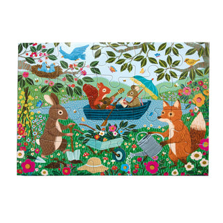 Garden Animals 20 XL brikker børnepuslespil - +3 år fra eeBoo