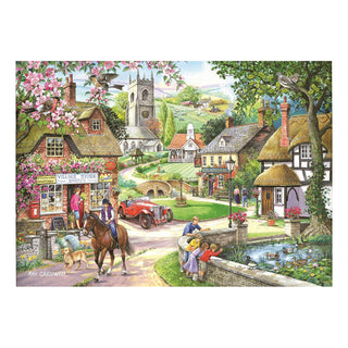Feeding the Ducks 1000 piece puzzle from House of Puzzles 
