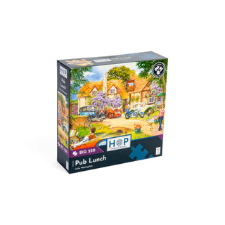 Pub Lunch 250 XL brikker puslespil fra House of Puzzles