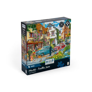 Traffic Jam 1000 brikker puslespil fra House of Puzzles