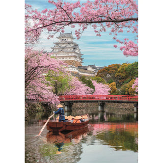 Himeji Castle 1000 brikker puslespil fra Clementoni