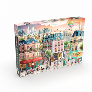 Home of Fashion 1000 brikker Paris-puslespil fra Penny Puzzle
