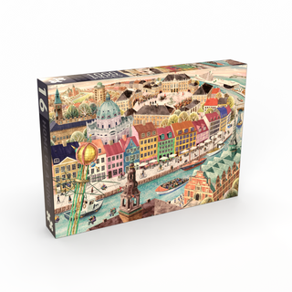 Kopenhagen-Puzzle „Haus eines Königs“, 1000 Teile von Penny Puzzle