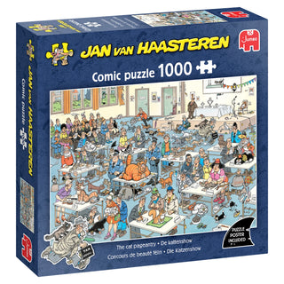 The Cat Pagentry! Jan van Haasteren 1000 pieces