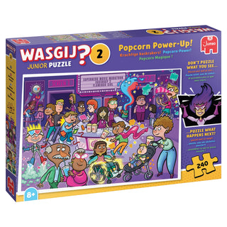 Waqsgij Junior 2 PopCorn Power-up! med 240 brikker