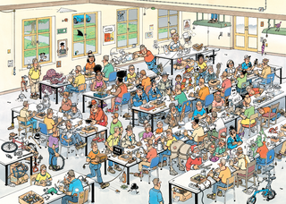Can We Fix It? Jan van Haasteren 2000 piece puzzle