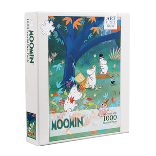 1000 piece puzzle - Moomin in the Forest 