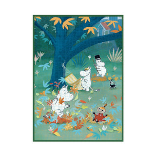 1000 piece puzzle - Moomin in the Forest 