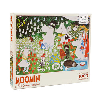 Moomin Floral Garden 1000-piece jigsaw puzzle