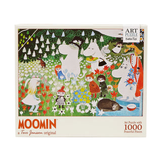 Moomin Floral Garden 1000 brikker puslespil