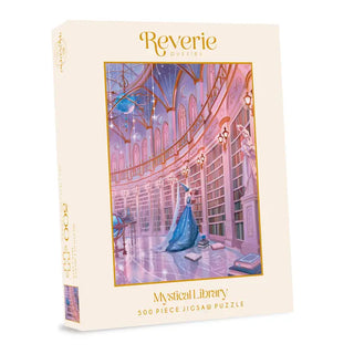 Mystical Library 500 Piece Deluxe Puzzle by Reverie