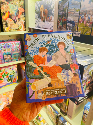 Pride & Prejudice Opening Lines 500-piece Jigsaw Puzzle | Jane Austen