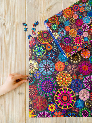 Mosaic Studio 1000-teiliges Puzzle von Penny Puzzle