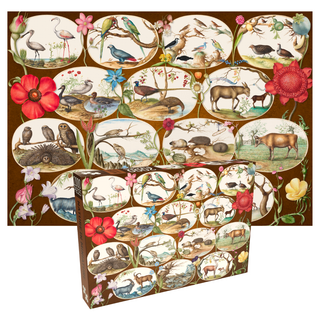 Nature in Miniature 2000 piece vintage puzzle from Penny Puzzle 