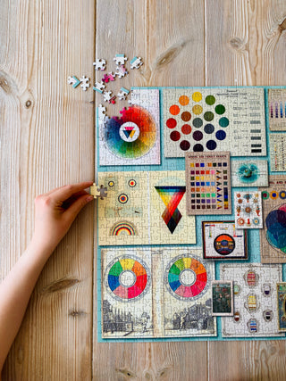 Chromatic Tales 1000 piece puzzle from Penny Puzzle 
