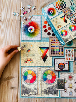 Chromatic Tales 1000 piece puzzle from Penny Puzzle 