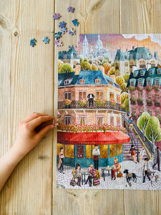 Home of Fashion 1000 brikker Paris-puslespil fra Penny Puzzle