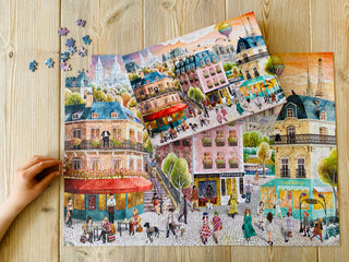 Home of Fashion 1000 brikker Paris-puslespil fra Penny Puzzle