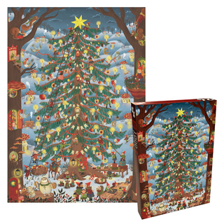 Woodland Christmas 1000 piece Christmas puzzle from Penny Puzzle