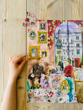 London puzzle Home of High Tea 1000 pieces from Penny Puzzle 