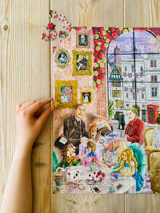 London puzzle Home of High Tea 1000 pieces from Penny Puzzle 