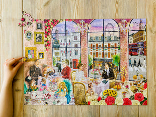 London puzzle Home of High Tea 1000 pieces from Penny Puzzle 