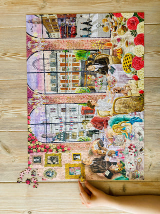 London puzzle Home of High Tea 1000 pieces from Penny Puzzle 