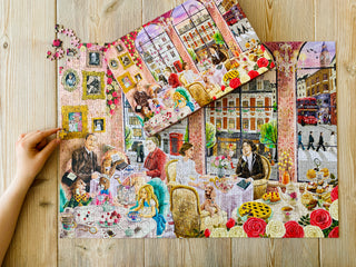 London puzzle Home of High Tea 1000 pieces from Penny Puzzle 