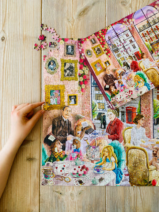 London puzzle Home of High Tea 1000 pieces from Penny Puzzle 