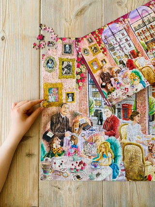 London puzzle Home of High Tea 1000 pieces from Penny Puzzle 