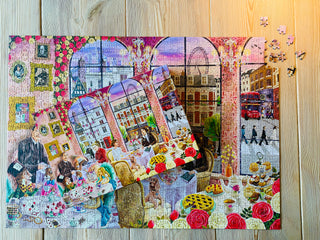 London puzzle Home of High Tea 1000 pieces from Penny Puzzle 